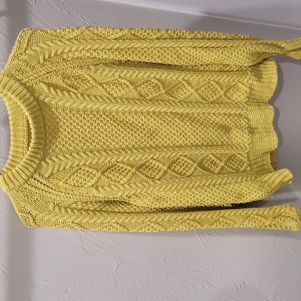L.L. Bean Women’s Signature Fisherman Sweater - Size L